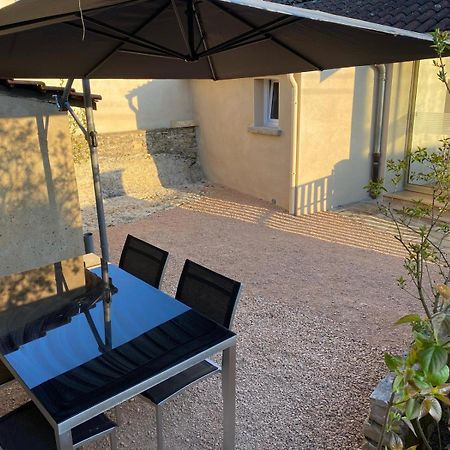 Petite Maison En Pierre Au Calme Avec Exterieur Montbellet Exterior photo
